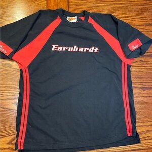 Earnhardt Black and Red Men's Short Sleeve Tee